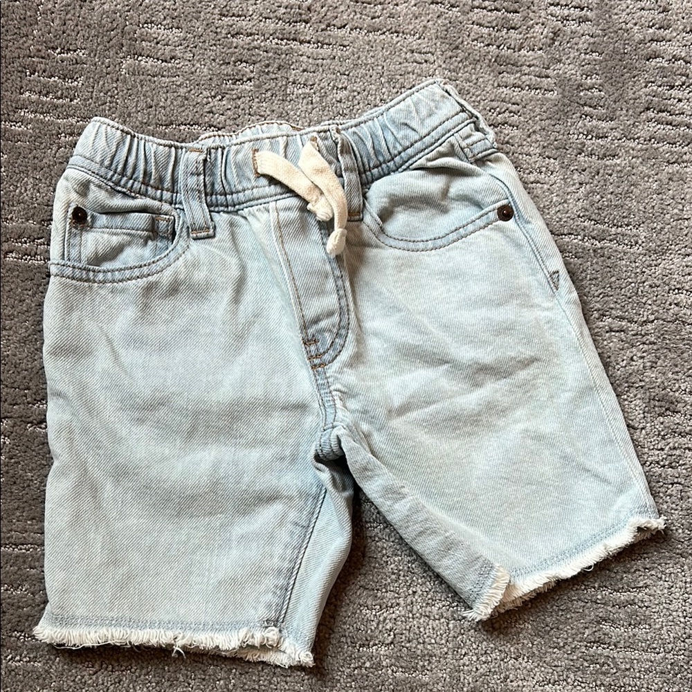 Gap 5T Frayed Denim Shorts